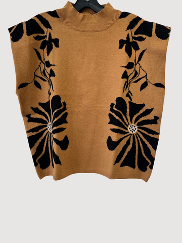 Bold Floral Sweater
