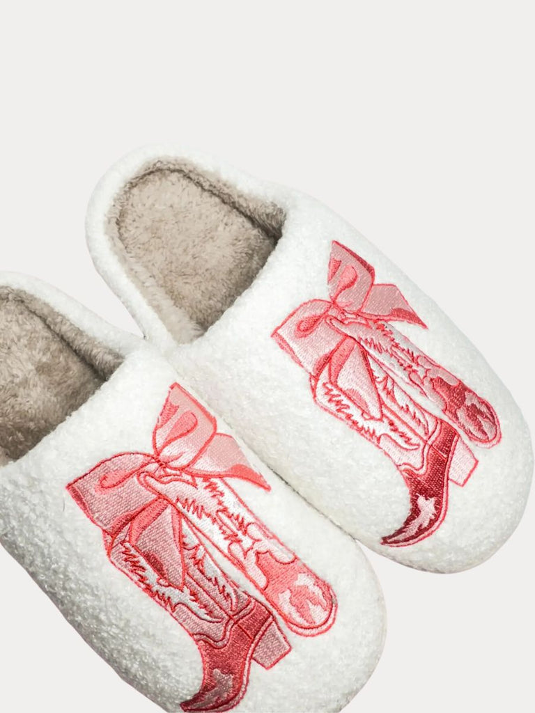 Boots & Bows Slippers