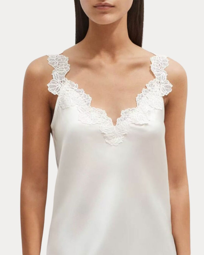 Sleeveless Lace Top