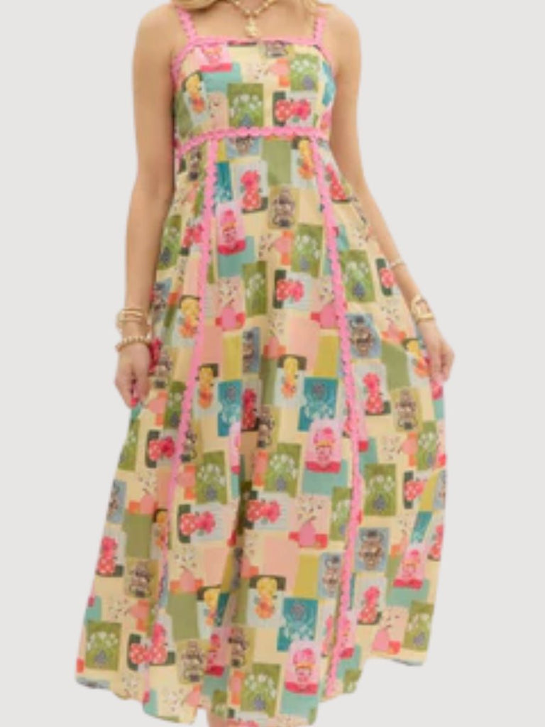 Picnic Patchwork Maxi