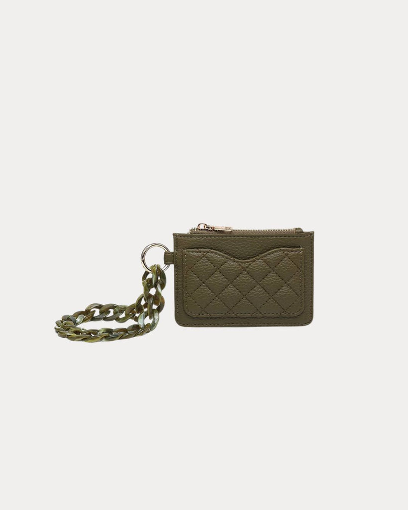 Rhodes Wallet Dark Olive