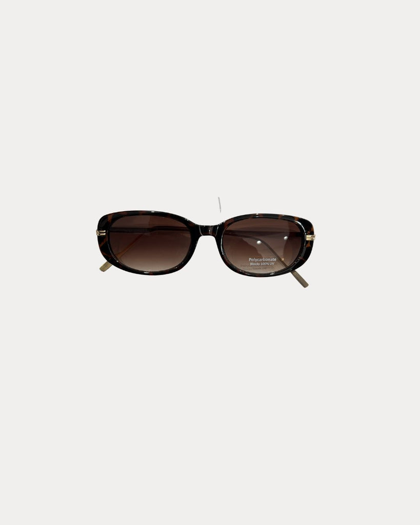 Retro Oval Frame Tortoise