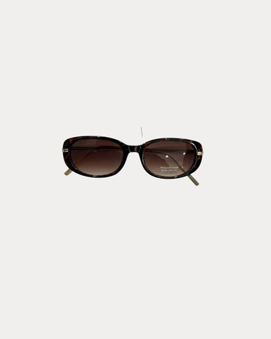 Retro Oval Frame Tortoise