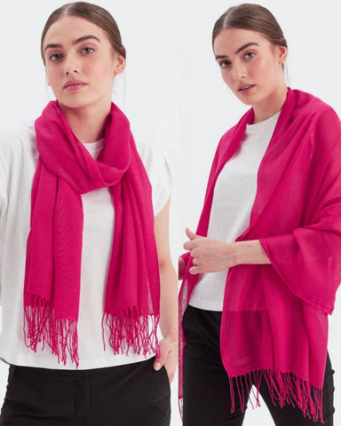Classic Pashmina Hot Pink