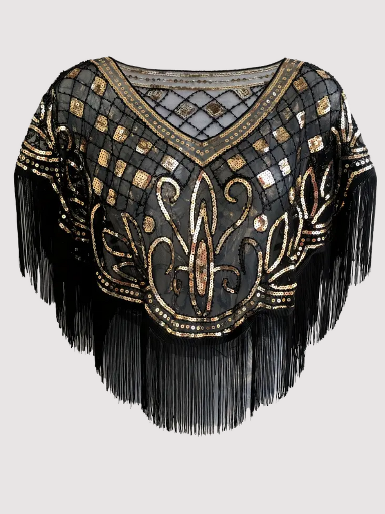Starlit Shimmer Poncho