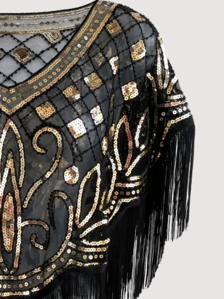 Starlit Shimmer Poncho