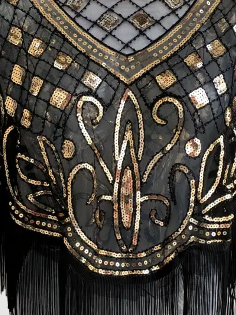 Starlit Shimmer Poncho