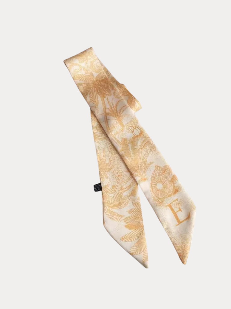 Printed Initial Scarf