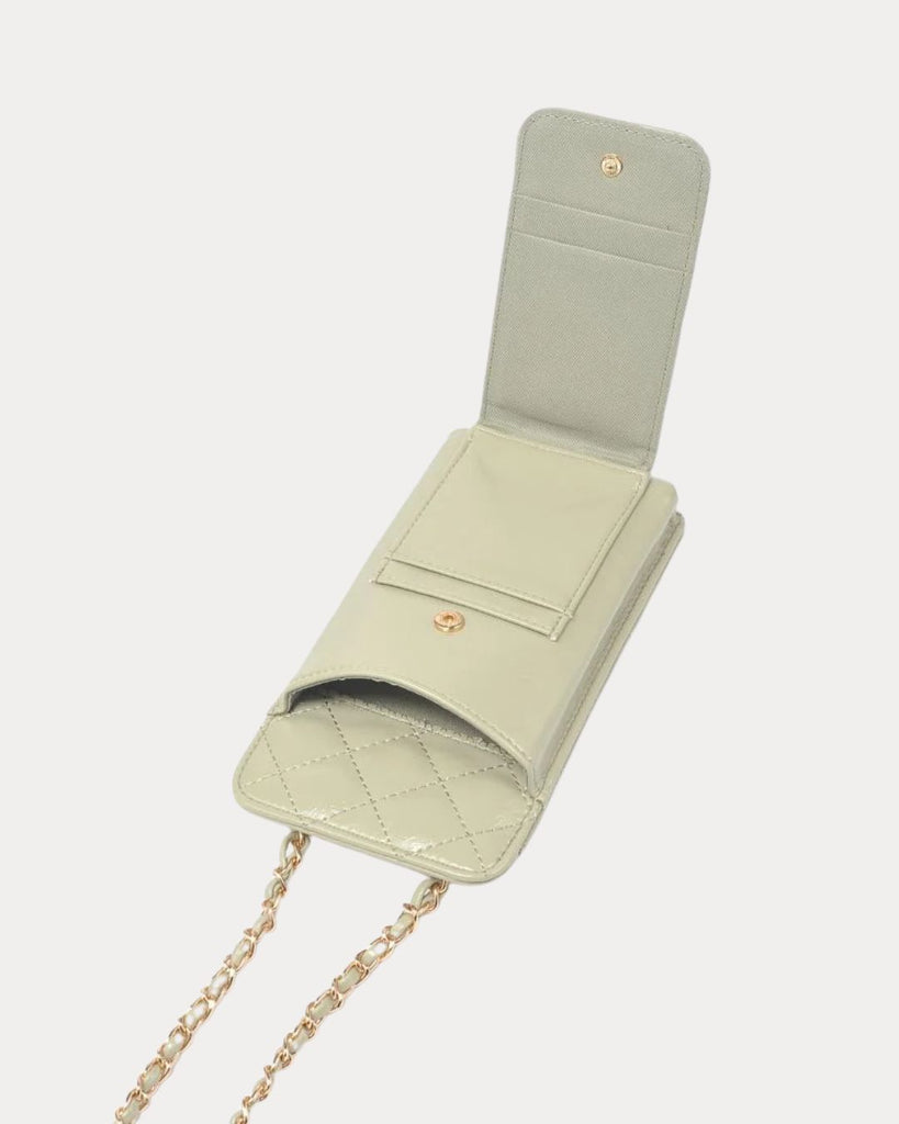 Brianna Cell Phone Crossbody Sage