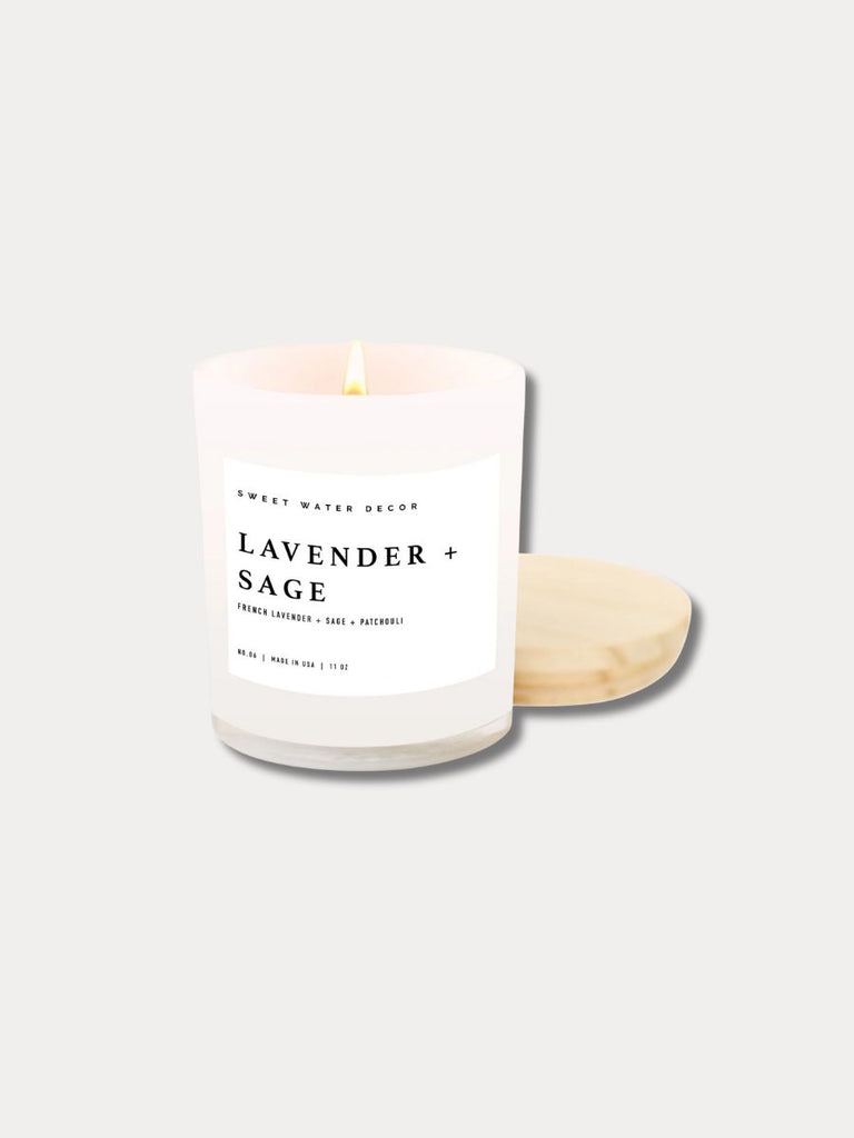 Lavender & Sage Soy Candle
