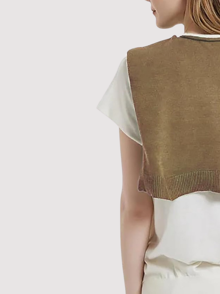 Knotted Shawl Caramel