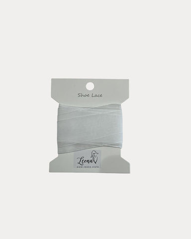 Organza Shoe Laces White