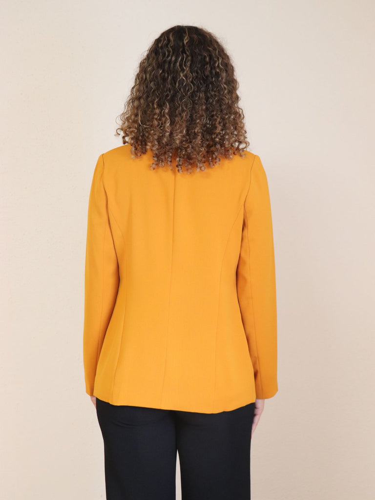 Structured Blazer Golden Mustard