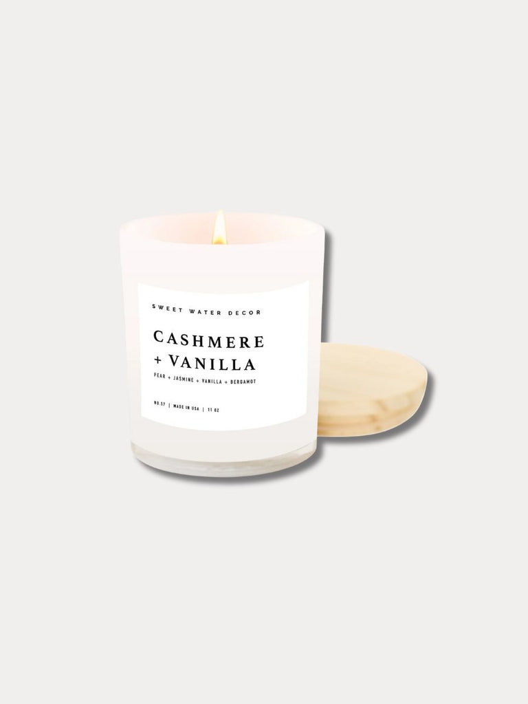 Cashmere & Vanilla  Soy Candle