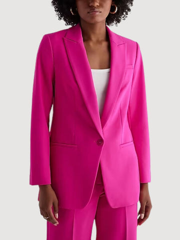 Satin Welt Pocket Blazer