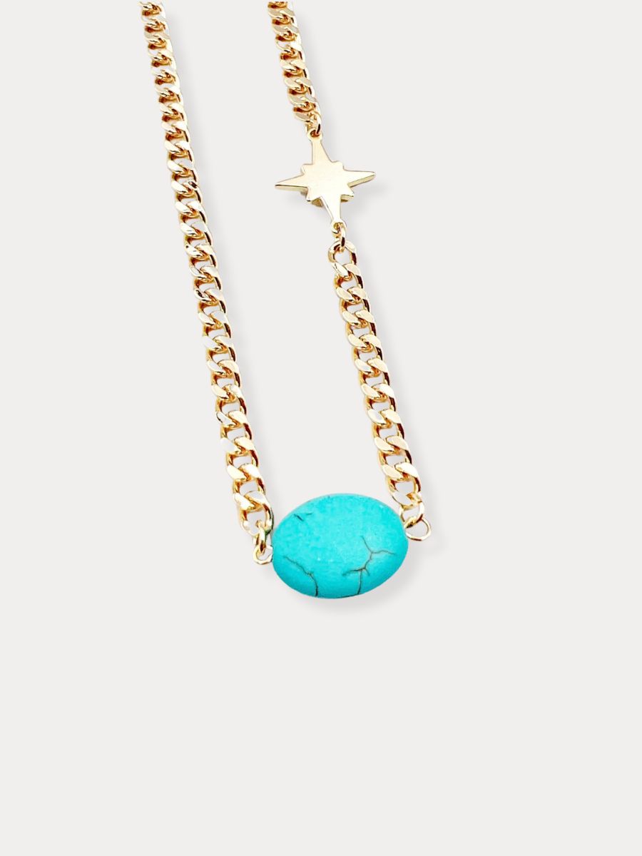 Turquoise cuban link hotsell