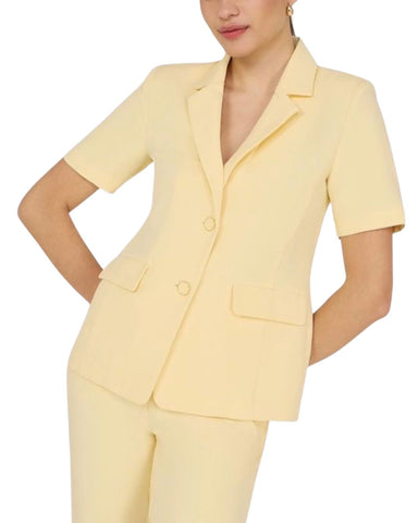 Butter Yellow Office Jacket