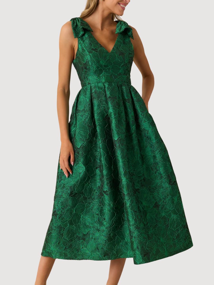 Emerald Floral Midi Medium Emerald Floral Midi Medium