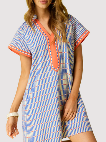 Victoria Striped Shift