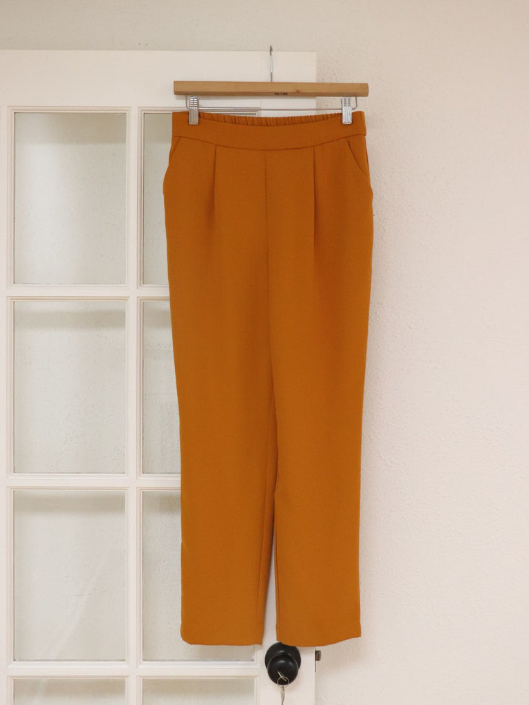 Tapered Pants Golden Mustard