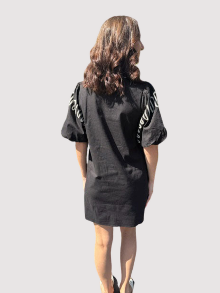 Isa Embroidered Dress