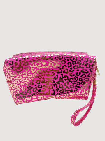 Leona Leopard Hot Pink