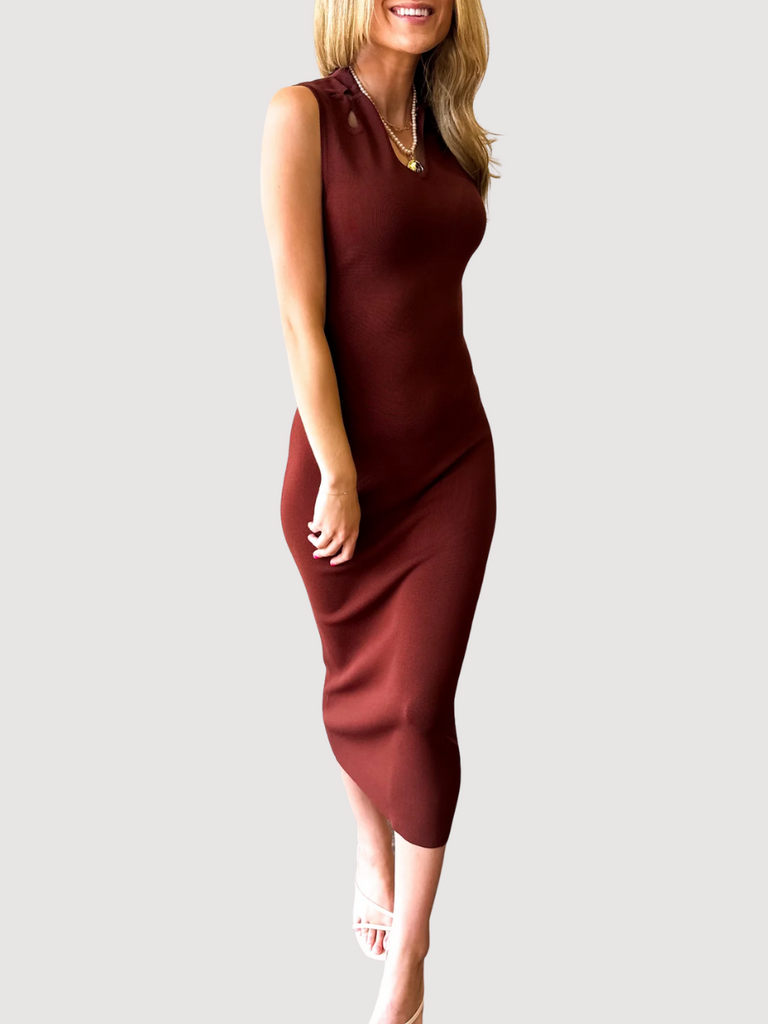 Trish Knit Midi Dress