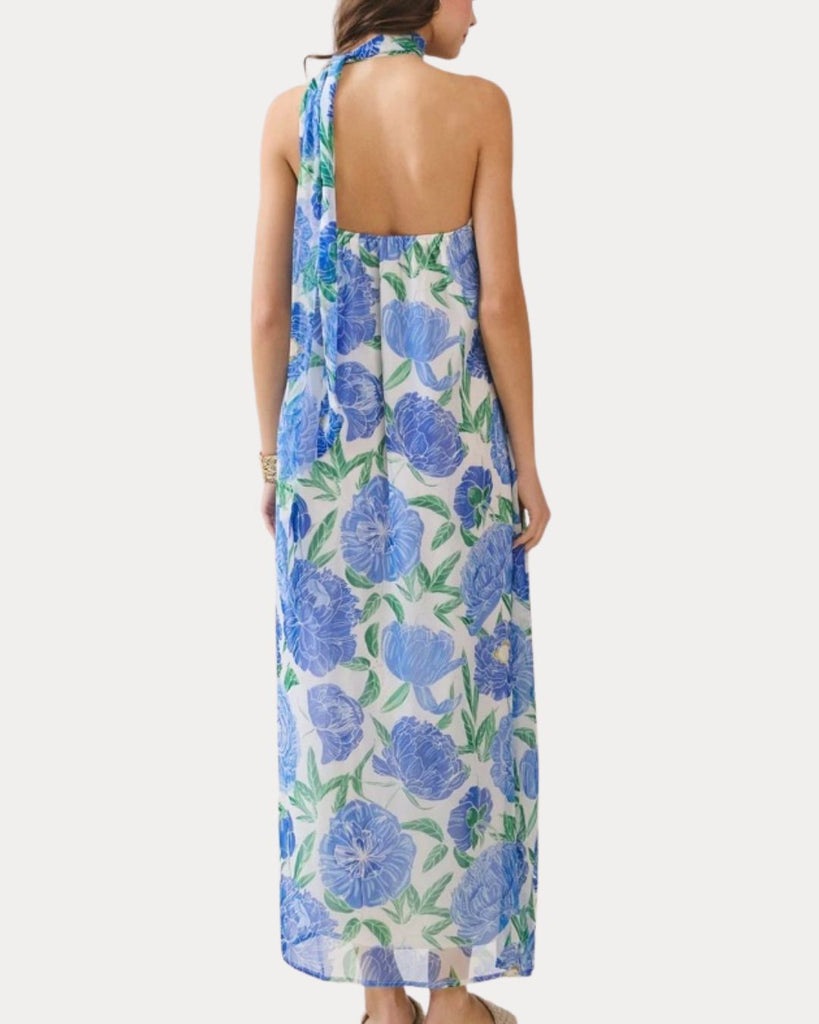 Blue Garden Floral