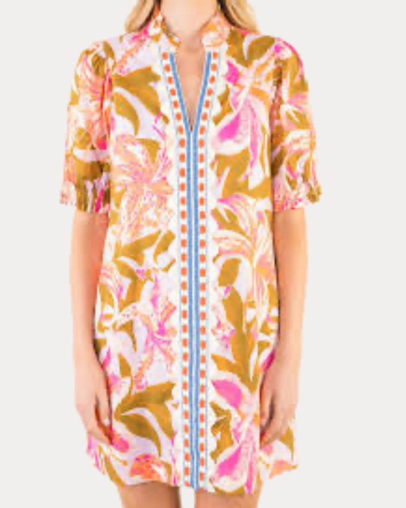 Summer Hibiscus Dress