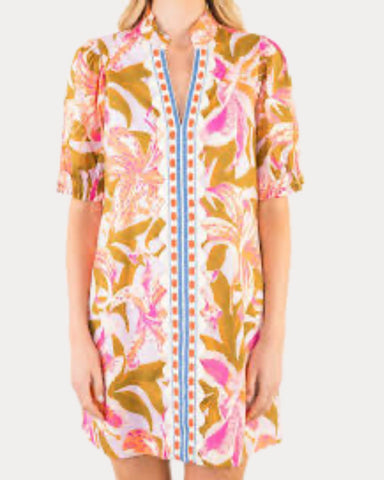 Summer Hibiscus Dress