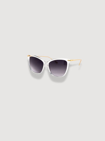 Hampton Sunglasses Clear