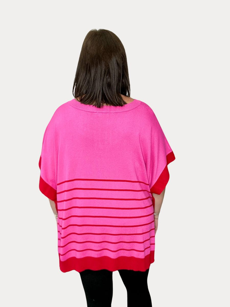 Pink Cabaret Poncho