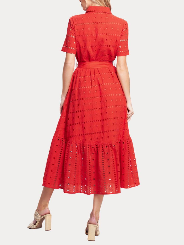 Southern Eyelet Midi