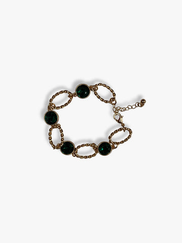 Ella Stone Bracelet Green