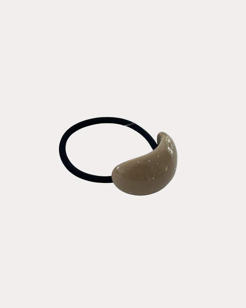 Mod Ponytail Holder Beige