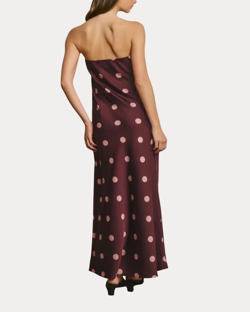 Plum Midi Dress