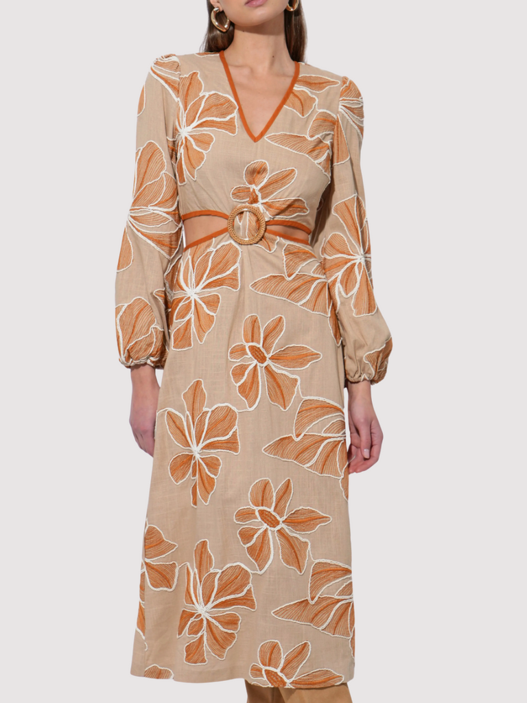 Joy Embroidered Maxi