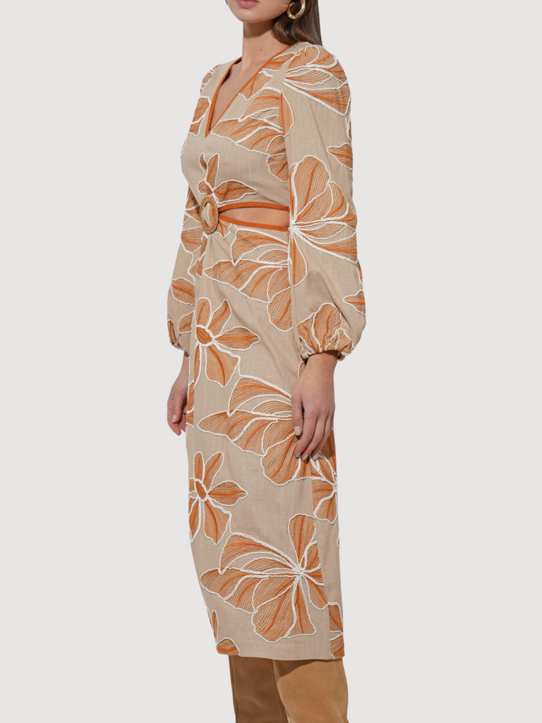 Joy Embroidered Maxi