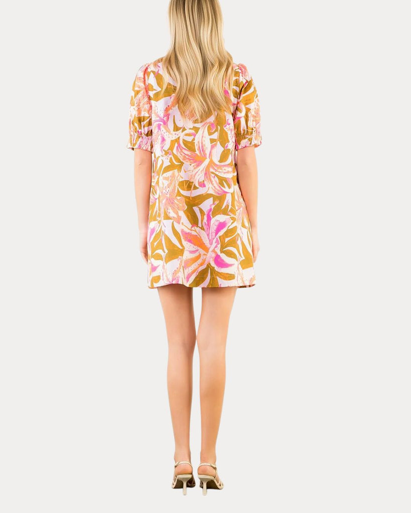 Summer Hibiscus Dress