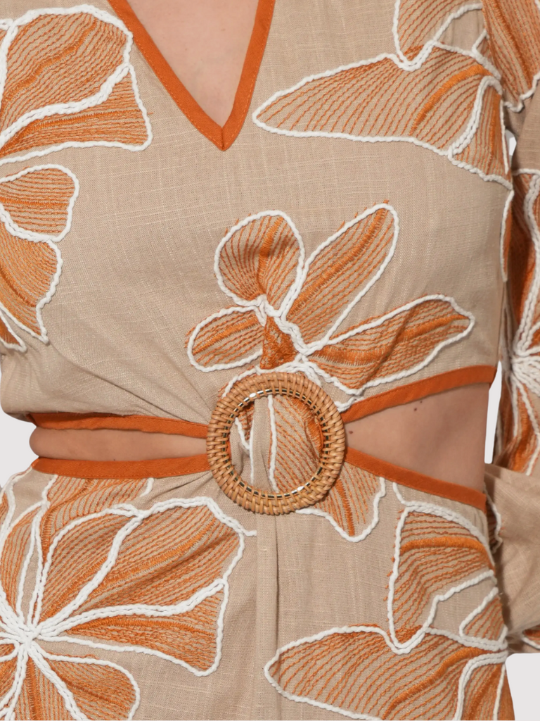 Joy Embroidered Maxi