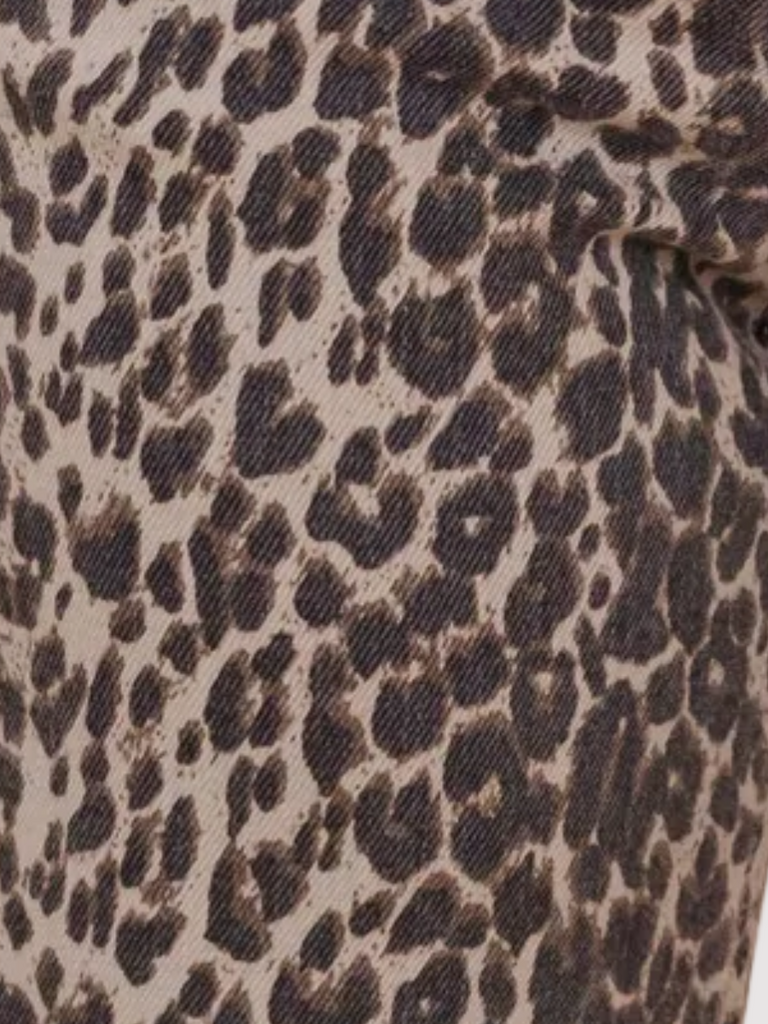 Vintage Straight Leopard