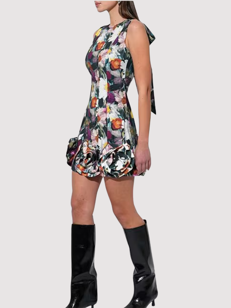 Petal Sleeveless Mini