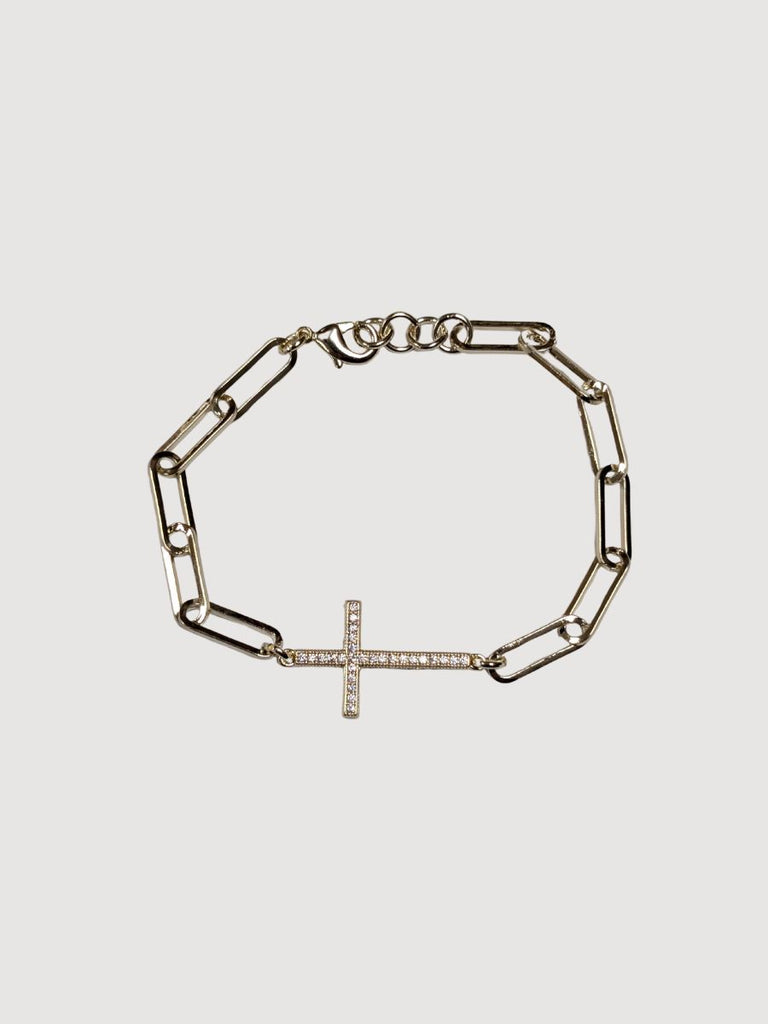 Sparkling Faith Bracelet