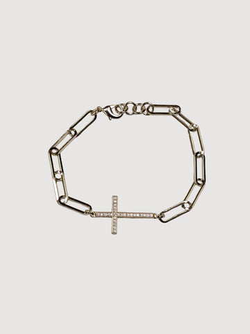 Sparkling Faith Bracelet