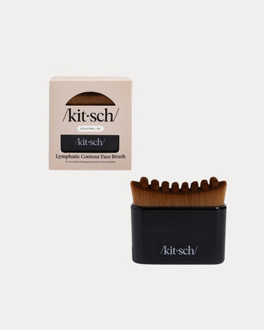 Lymphatic Contour Face Brush Black