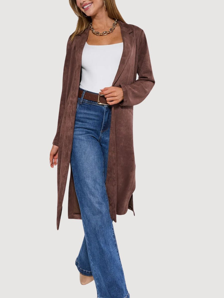 Must Have Faux Suede Duster