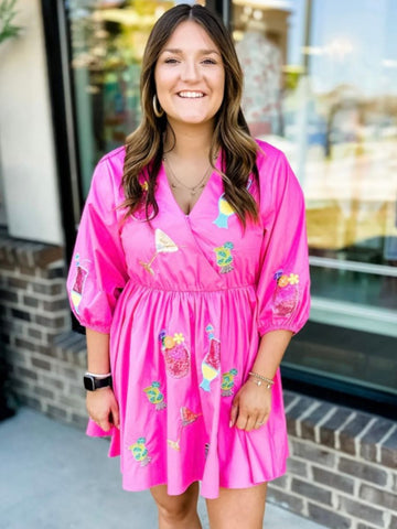 Sipping On Sunshine Dress