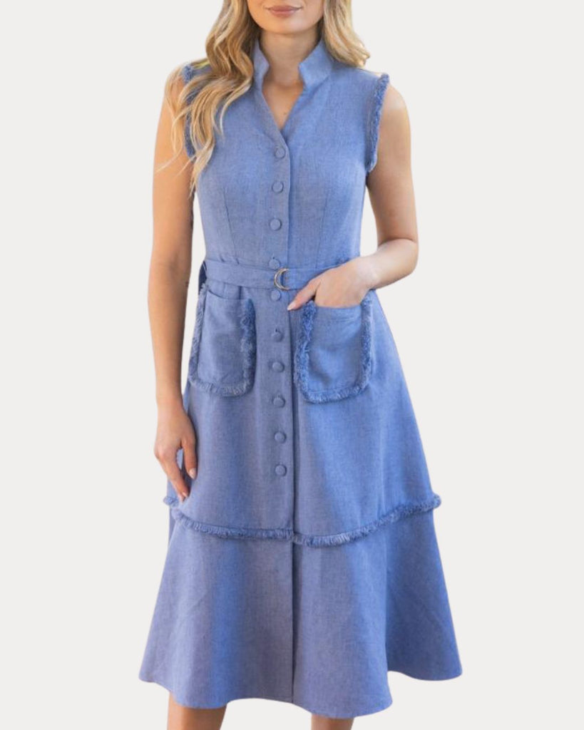 Soft Denim Midi