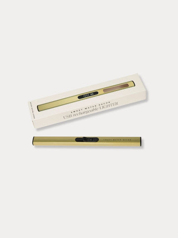 Gold Rechargeable Electric Lighter