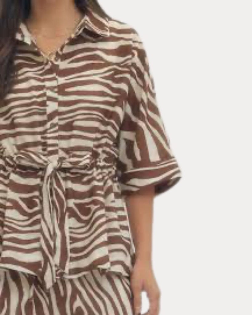 Safari Style Blouse